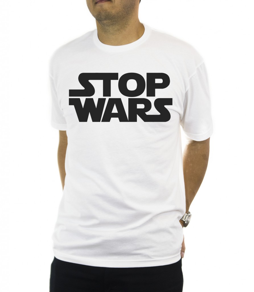 STOPWARS_White_tshirt:Black_ink