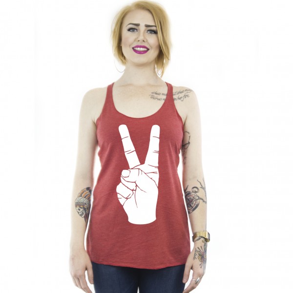 WOMEN_TANK_SIGNLANGUAGE_Red_tshirt:White_ink